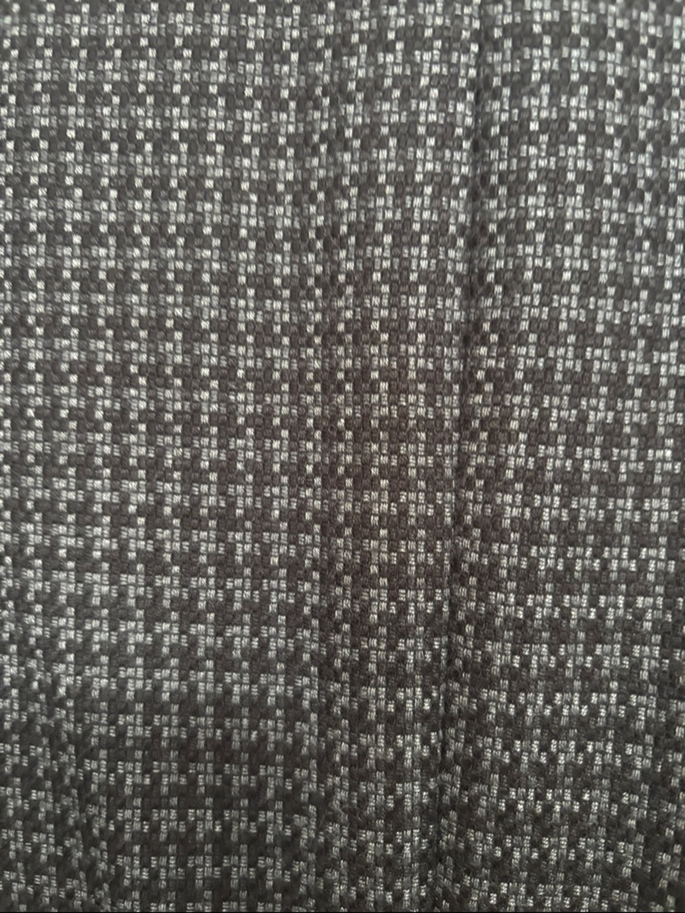 Big and tall Classic Men's Houndstooth Blazer - Gray - Picture 6 of 6
